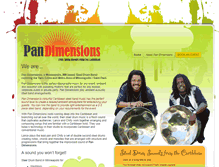 Tablet Screenshot of pandimensions.us